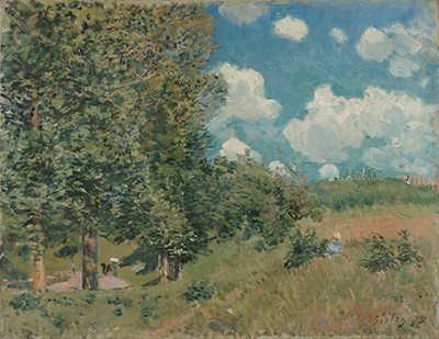 The Road from Versailles to Saint-Germain Alfred Sisley